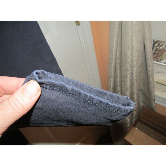 H&M LOGG Women's Black Mid Rise Straight Leg Jeans Size 12 - Picture 4 of 9